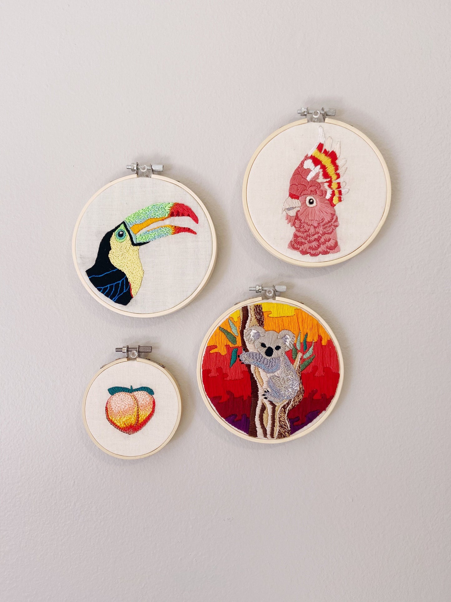 keel billed toucan | digital embroidery pattern