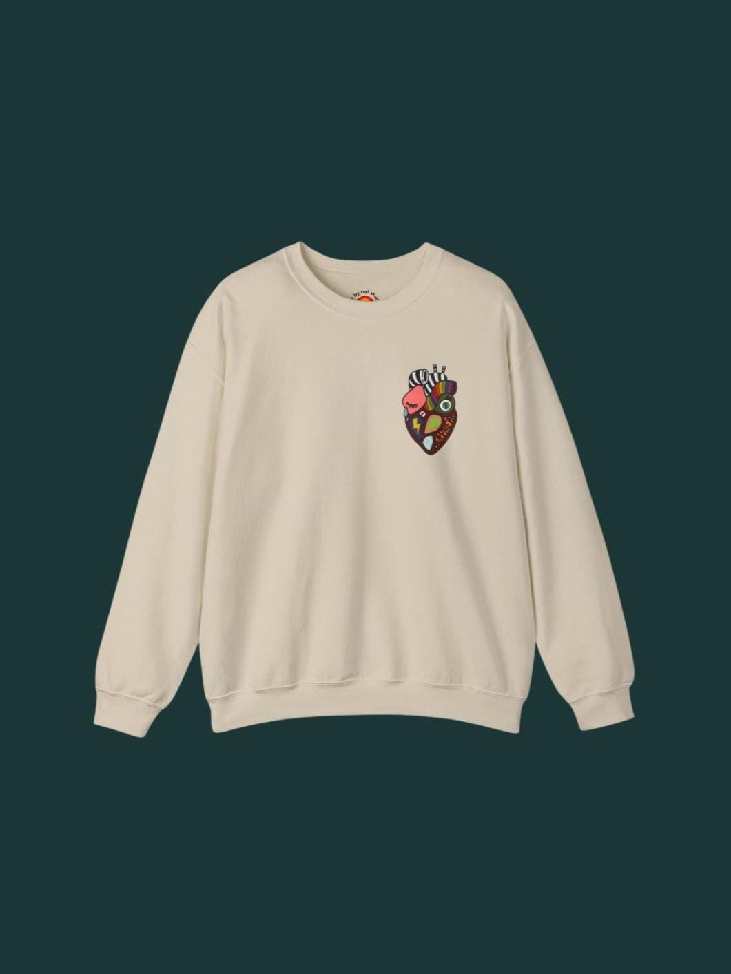 heart of a monster | crewneck sweatshirt