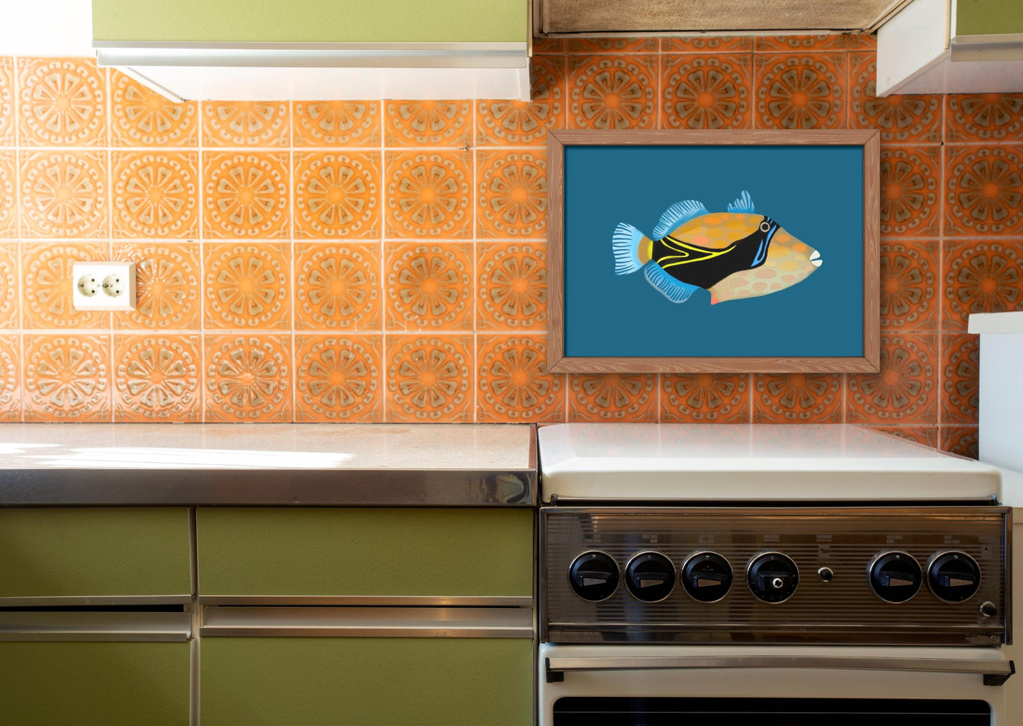 hawaiian triggerfish | fine art print