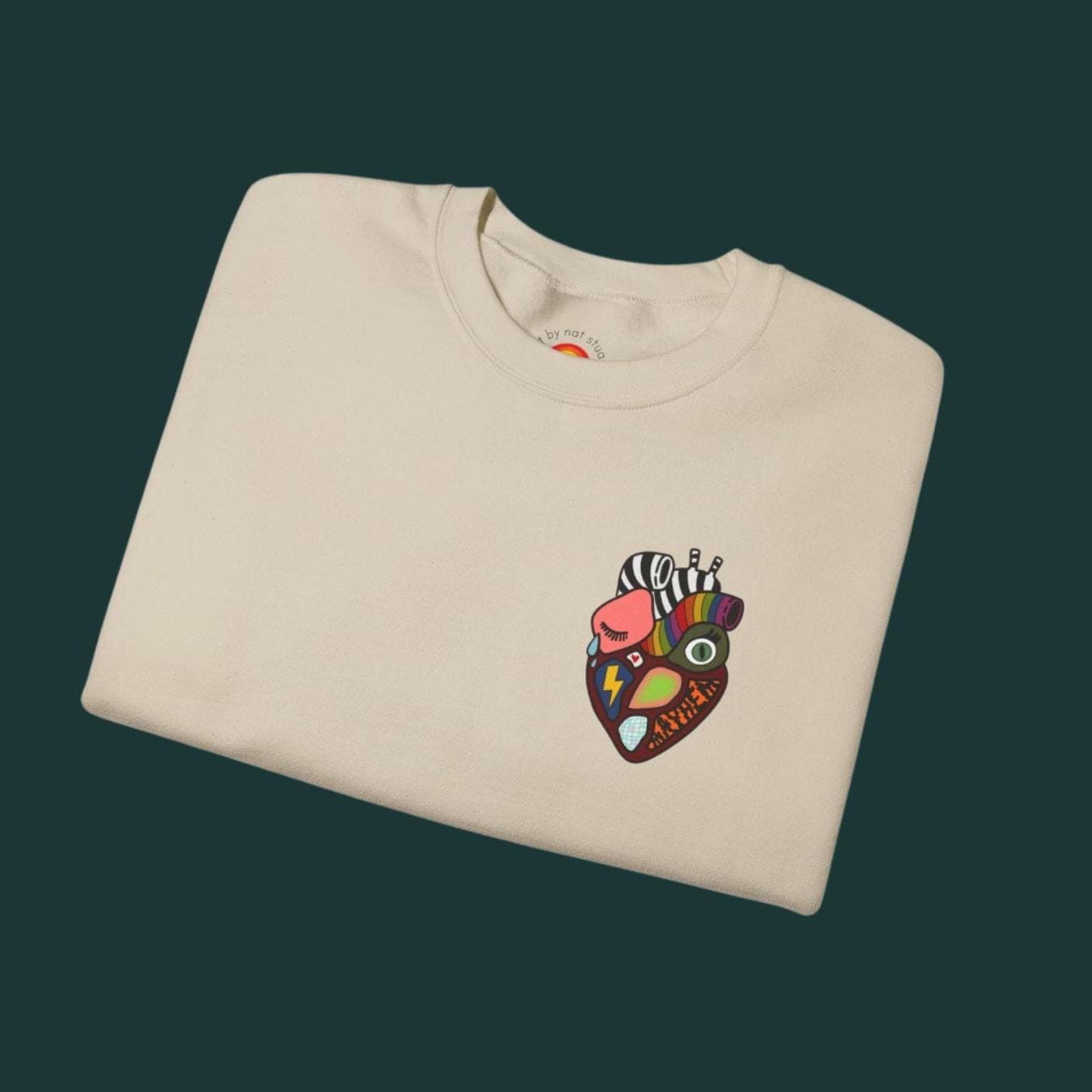 heart of a monster | crewneck sweatshirt