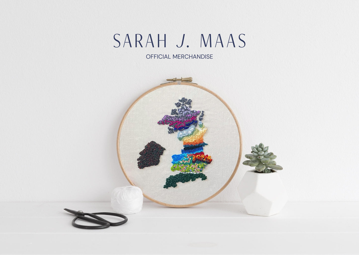 prythian map (acotar) | digital embroidery pattern