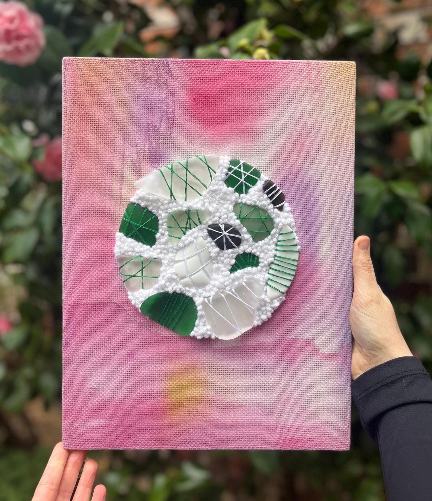 eden | mixed media abstract