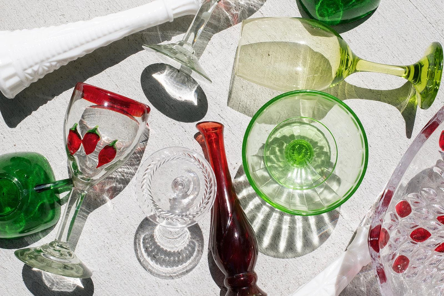 nat glass | tumbled sea glass pieces