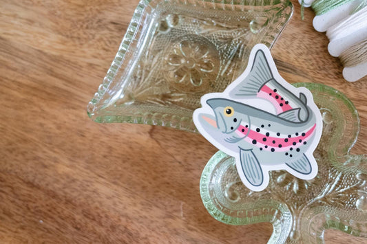 rainbow trout | waterproof sticker