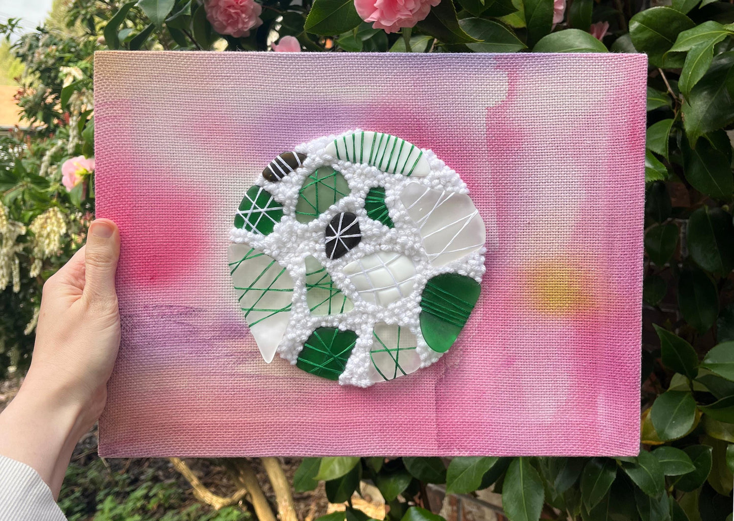 eden | mixed media abstract