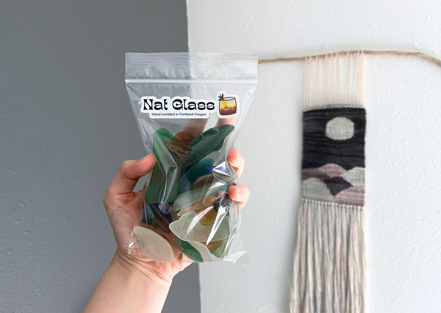 nat glass | tumbled sea glass pieces