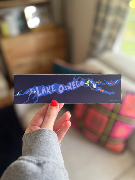 lake oswego oregon | waterproof sticker